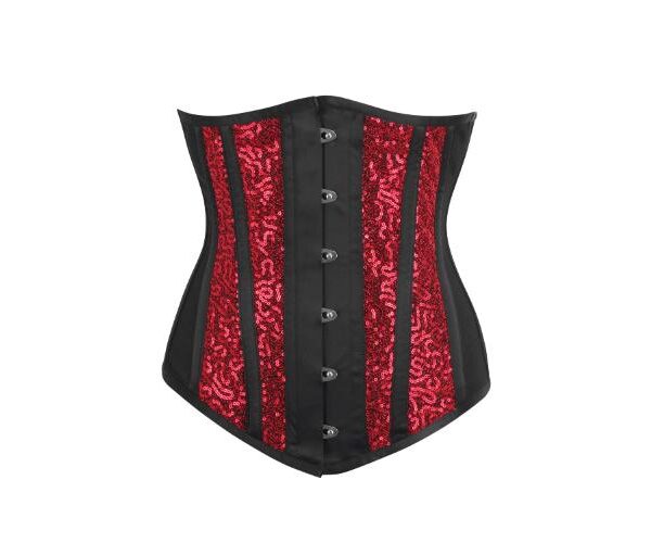 mesh corset , waspie mesh corset , waspie corse top, mesh corset top