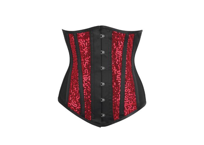 mesh corset , waspie mesh corset , waspie corse top, mesh corset top