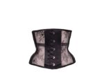 mesh corset , waspie mesh corset , waspie corse top, mesh corset top