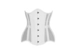 mesh corset , waspie mesh corset , waspie corse top, mesh corset top