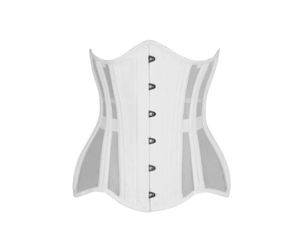 mesh corset , waspie mesh corset , waspie corse top, mesh corset top