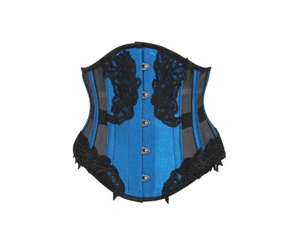 mesh corset , waspie mesh corset , waspie corse top, mesh corset top