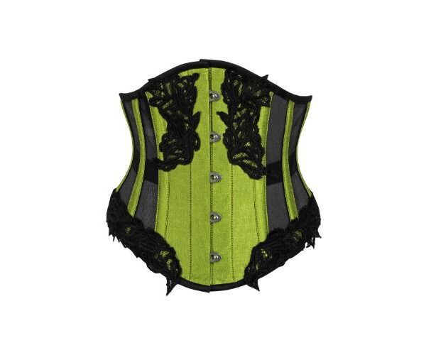 mesh corset , waspie mesh corset , waspie corse top, mesh corset top