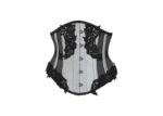 mesh corset , waspie mesh corset , waspie corse top, mesh corset top