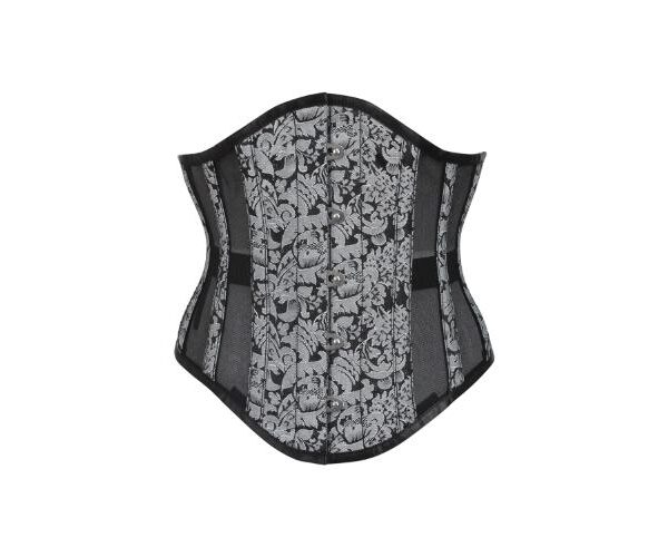 mesh corset , waspie mesh corset , waspie corse top, mesh corset top