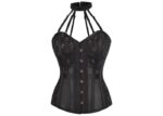 mesh corset , waspie mesh corset , waspie corse top, mesh corset top