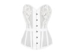 mesh corset , waspie mesh corset , waspie corse top, mesh corset top